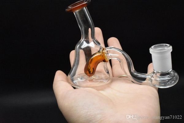 martian Mini Glass Bongs oil rigs Birdcage inline perc Smoking Pipe Dab oil Rigs tobacco Water smoking Pipes Bong