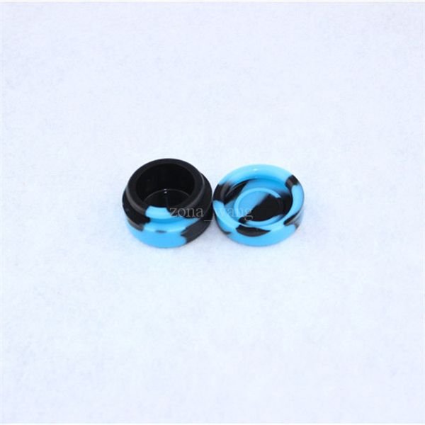 whosales 7ml Silicon jar For Wax Bho Oil silicone bongs water pipe bubbler bong