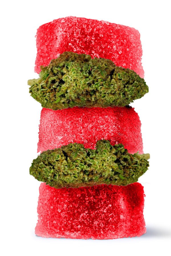 50mg Delta 8 + Live Resin Gummies - Granddaddy Purple - Indica (1500mg)