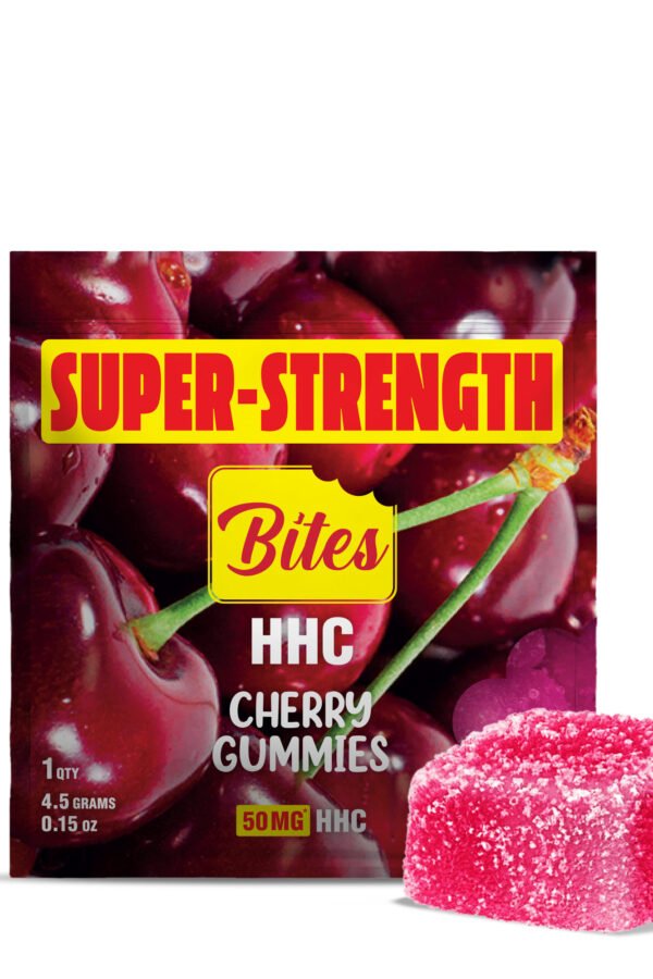 50mg HHC Gummy - Cherry - Bites
