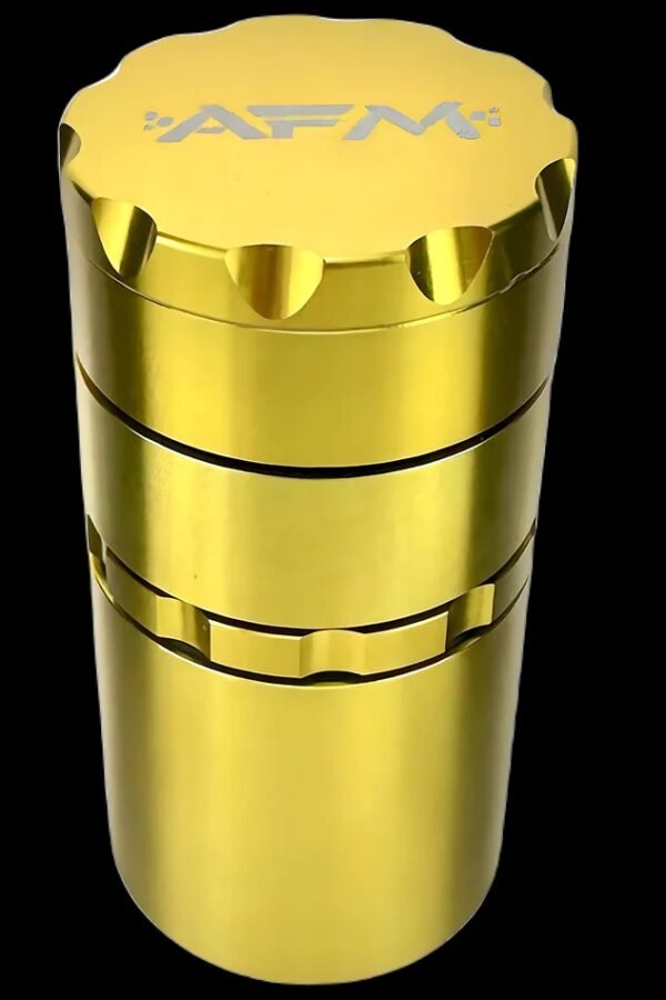 AFM Glass 5-Piece Aluminum Herb Grinder