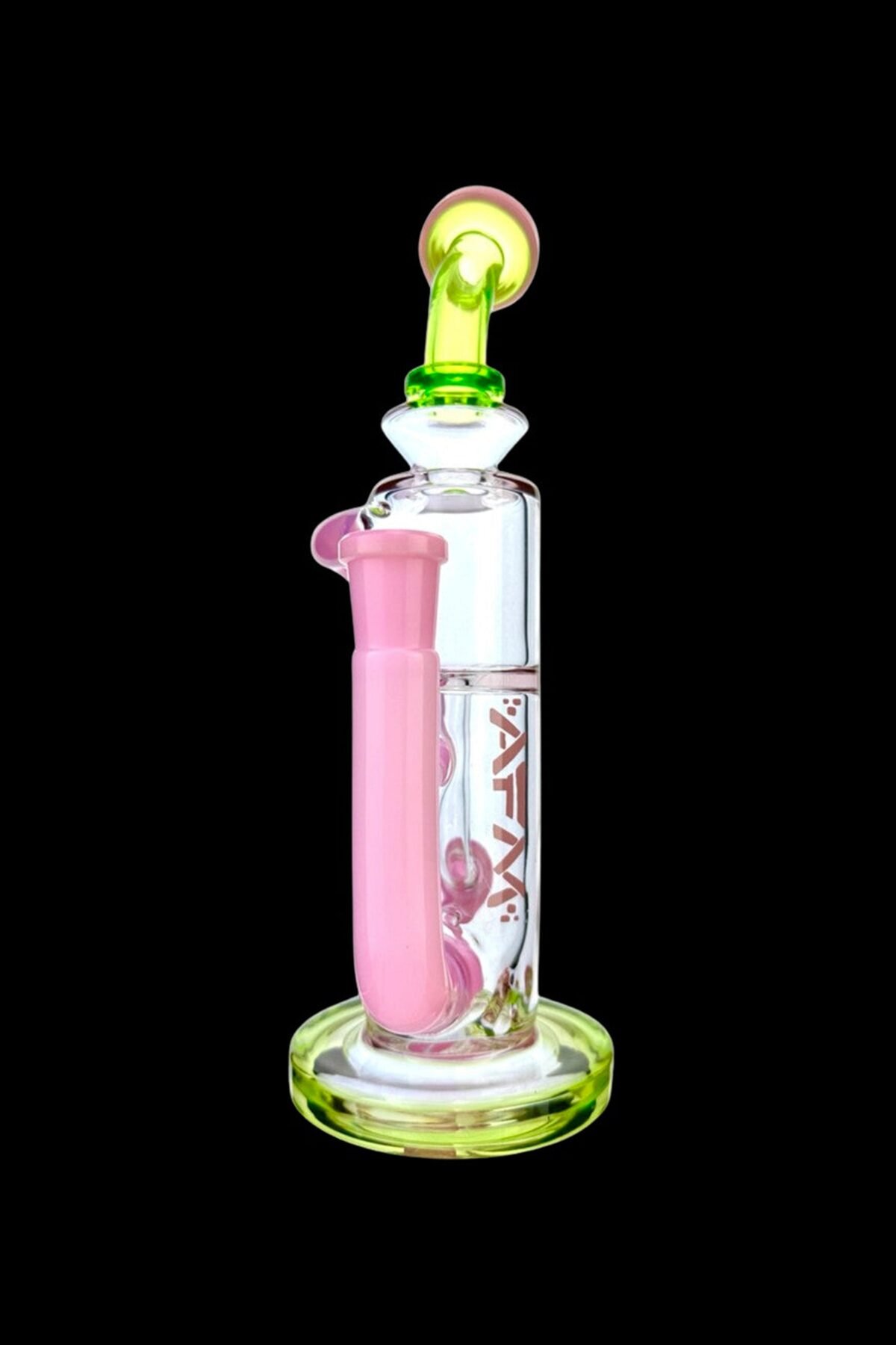 AFM Glass Bilbao Colored Glass Recycler Water Pipe