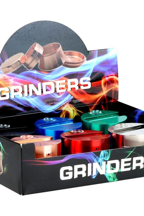 Aluminum Grinder w/ Embedded Pipe - 5pc / 2.75"" / 6c6