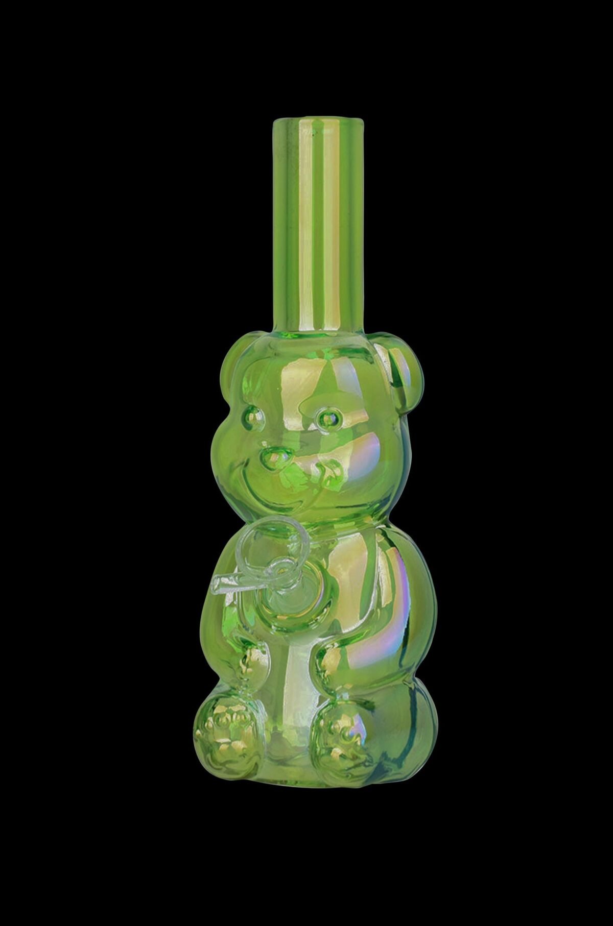 Bear Buddy Electroplated Water Pipe