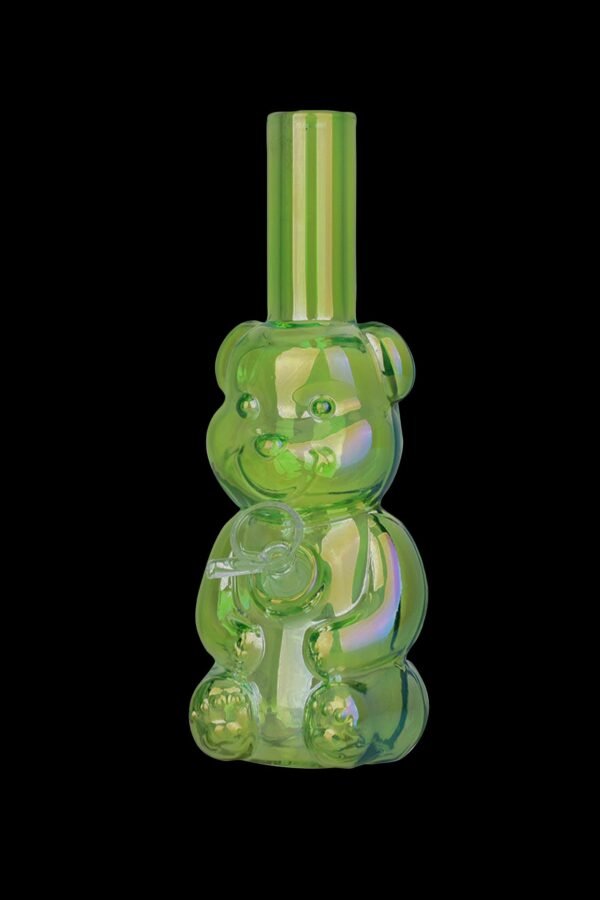 Bear Buddy Electroplated Water Pipe