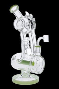 Bent Neck Water Pipe w/ Bowl & Banger