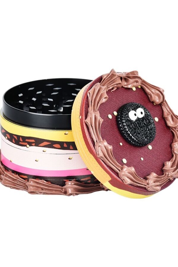 Birthday Cake Grinder / 4pc / 2.5""