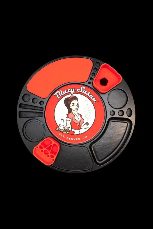 Blazy Susan Spinning Rolling Tray