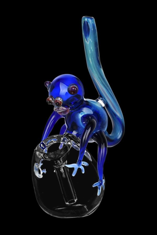 Blue Monkey Bubbler Pipe