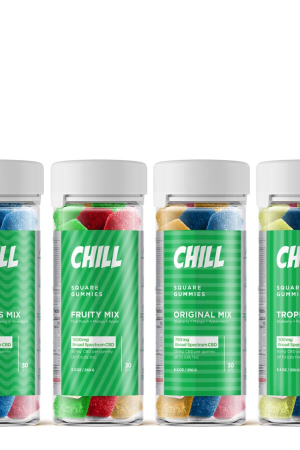 Broad Spectrum CBD Gummies Bundle - Chill