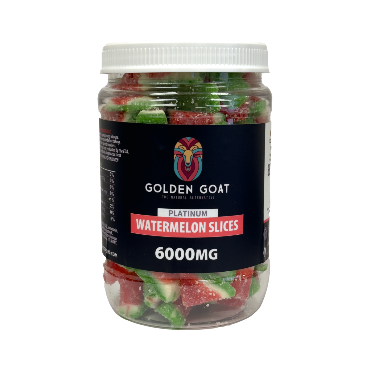 CBD Platinum Gummies - Watermelon Slices 6000MG