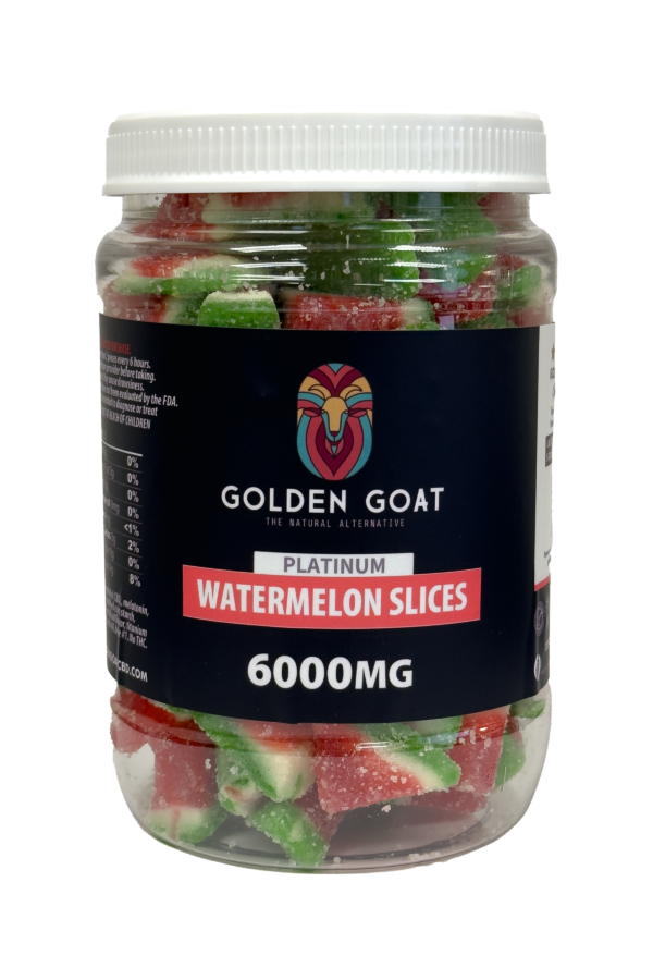 CBD Platinum Gummies - Watermelon Slices 6000MG