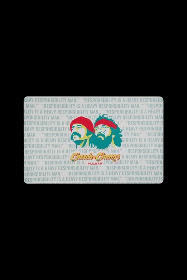 Cheech & Chong's x Pulsar Rectangle DabPadz - Responsibility