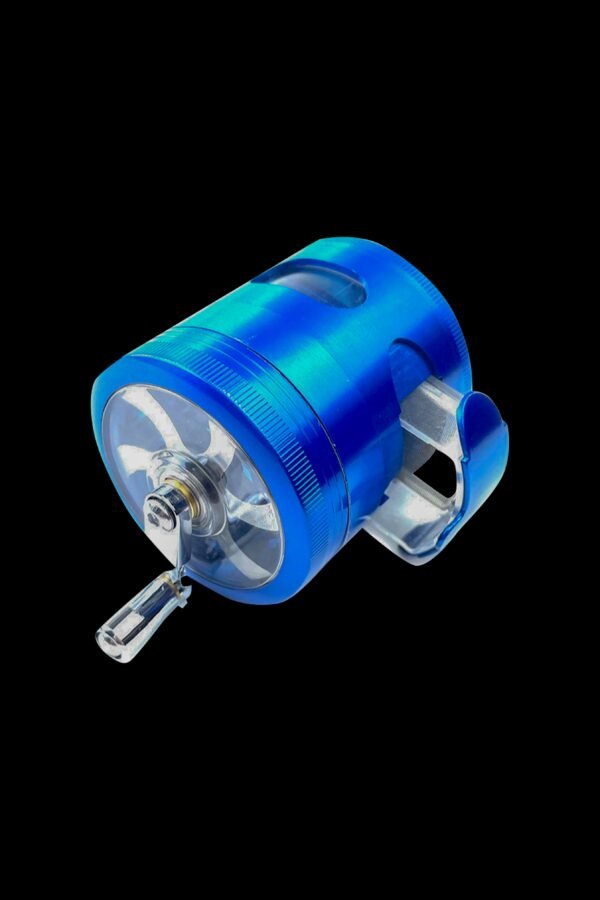 Cloud 8 Hand Crank Grinder with Glass Window & Drawer