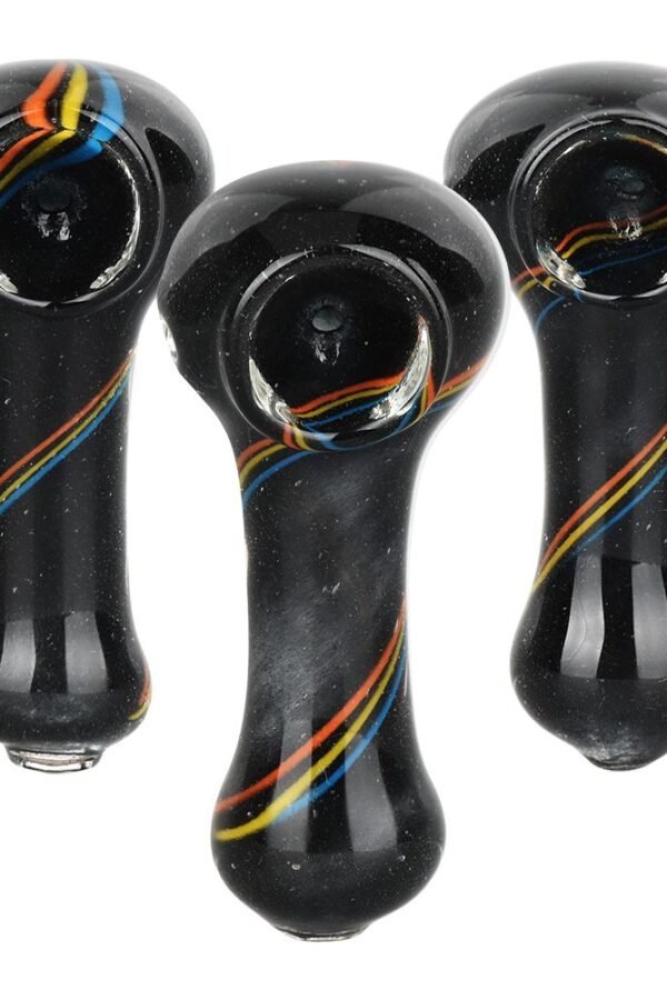 Dark Side Of The Glass Spoon Pipe - 3""