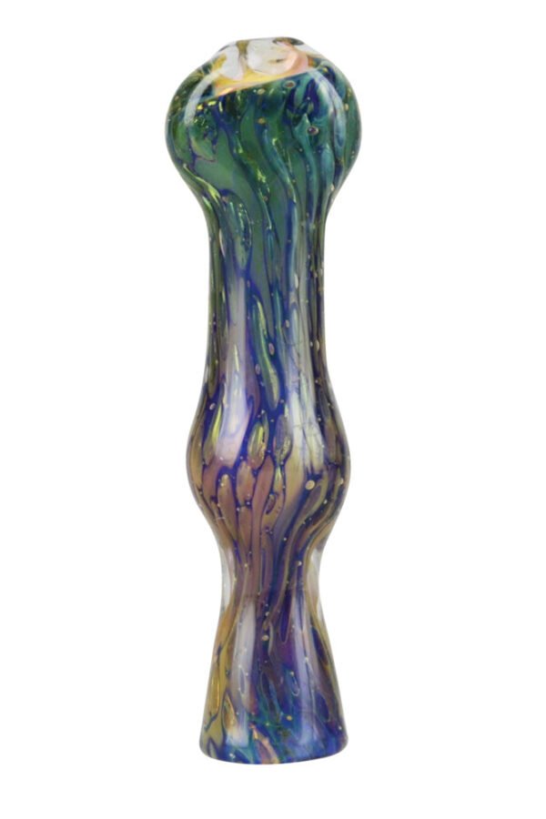 Double Glass Fumed Chillum