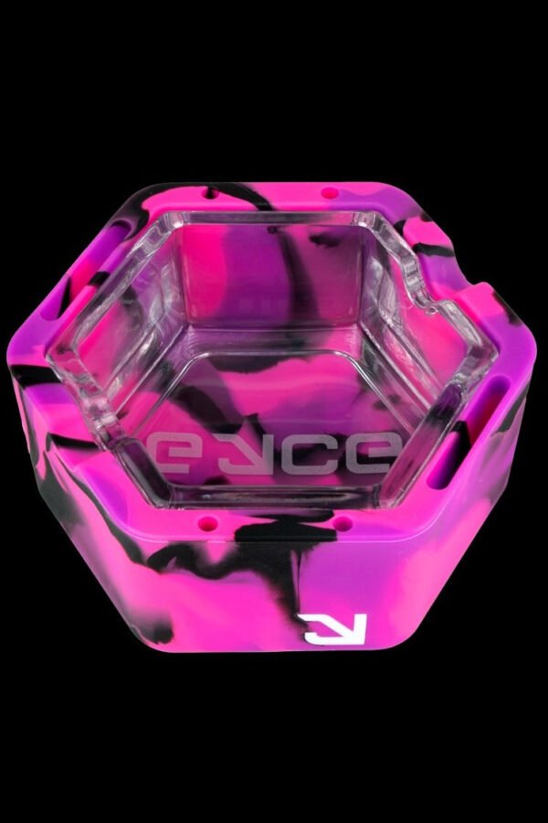 EYCE Silicone and Glass Ashtray