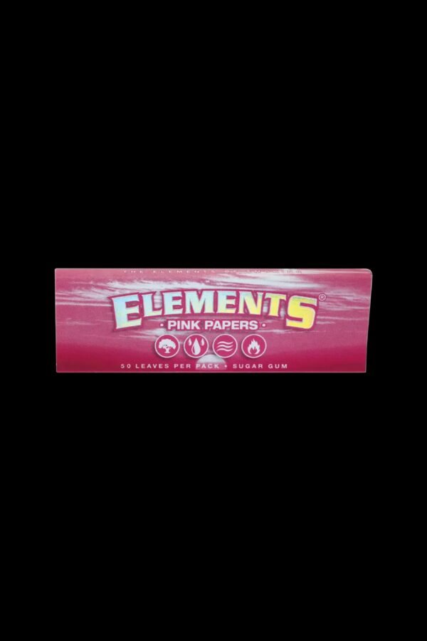Elements Pink 1 1/4 Rolling Papers