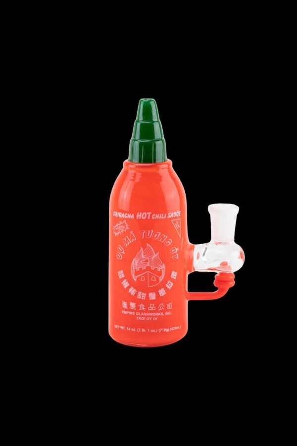 Empire Glassworks Sriracha Sauce Rig