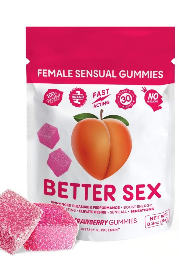 Female Sensual Gummy Pouch - Better Sex