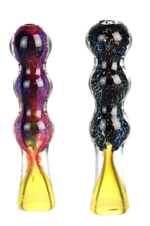 Frit Dichroic Glass Chillum