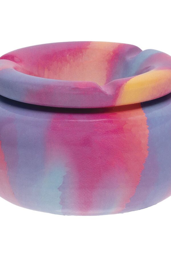 Fujima Moroccan Ceramic Ashtray - Painted Pastel / 5""