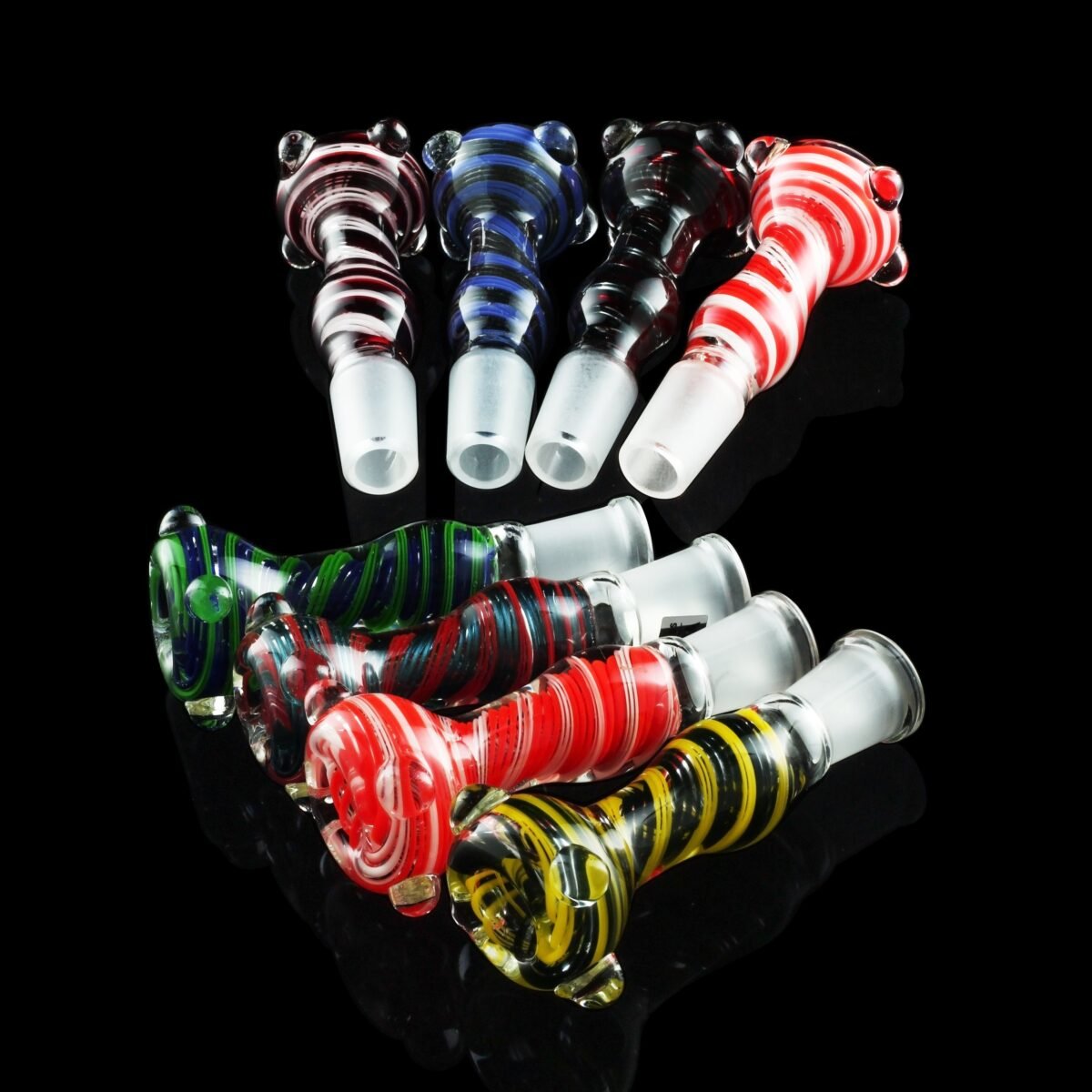 Glassheads Inside-Out Cane Bowl