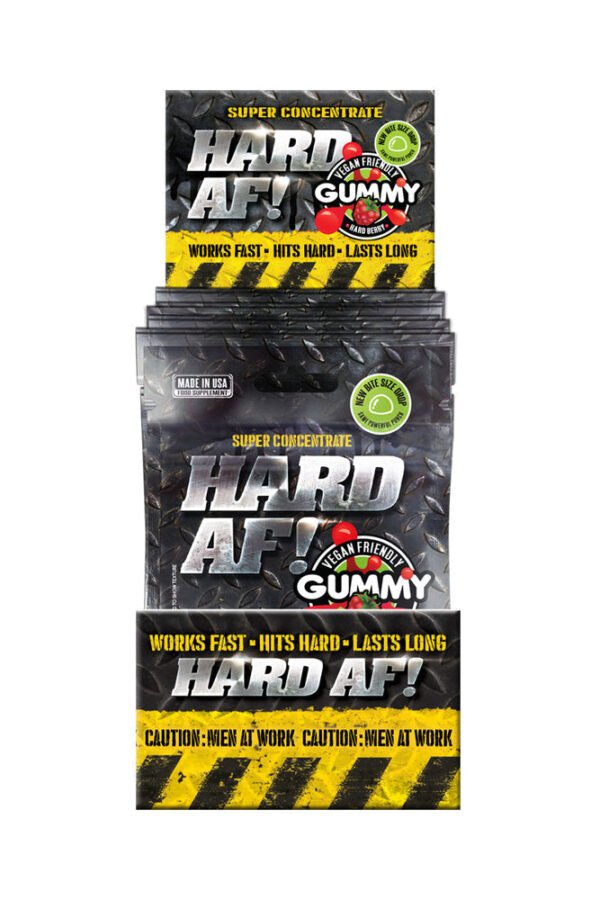 Hard AF Gummy Male Enhancement 20-Piece Display