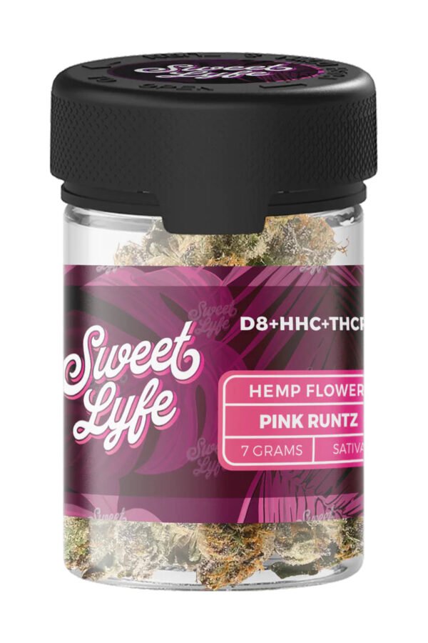 Hemp Flower D8+HHC+THCP - 7g - Pink Runtz - Sativa