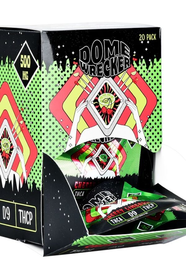 HiXotic Dome Wrecker D9+THCA+THCP Vegan Gummy / 500mg / 20pk
