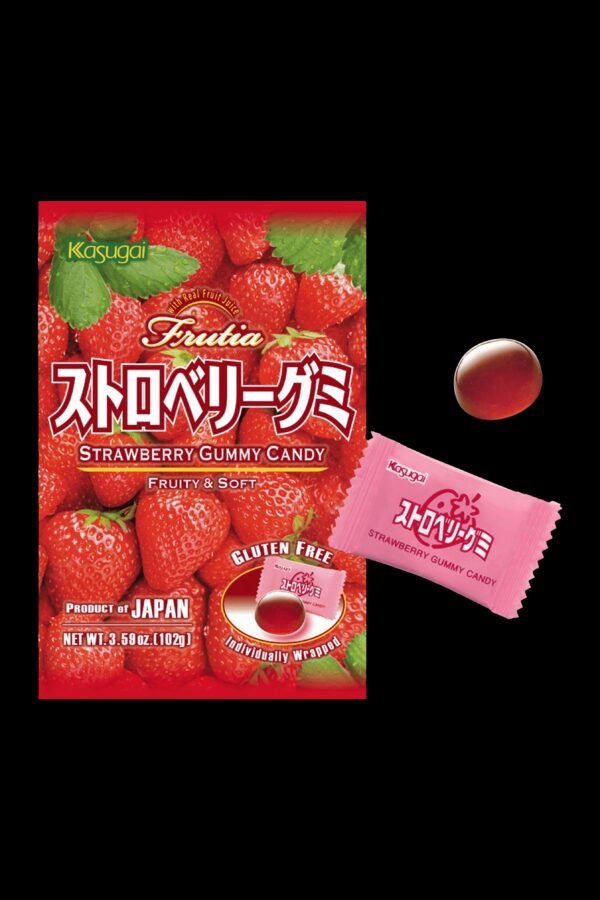 Japanese Strawberry Gummy