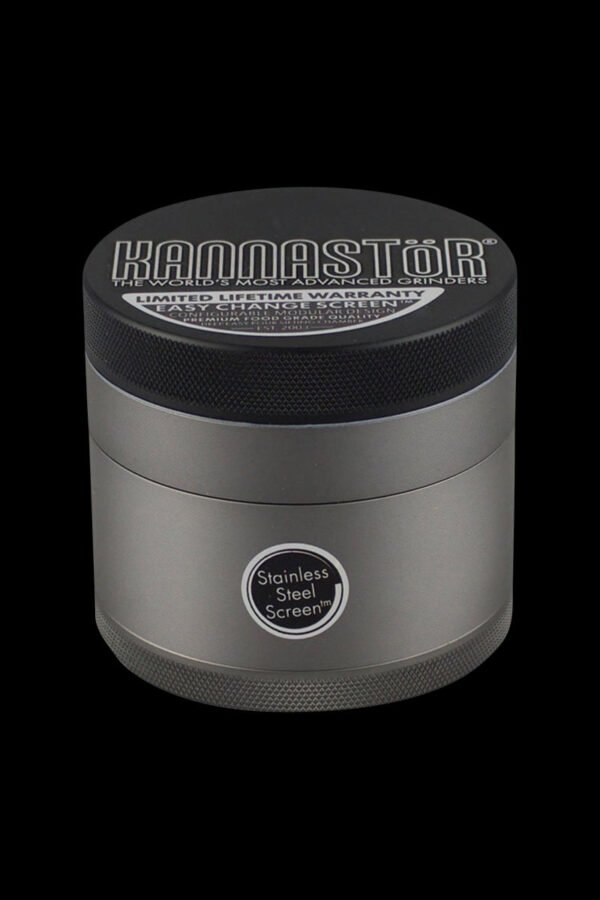Kannastor Multi Chamber 4 Piece Grinder in Gunmetal