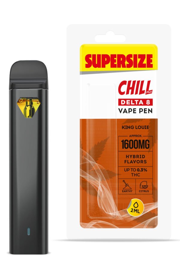 King Louie Delta 8 THC - Disposable - Chill Plus - 1600mg