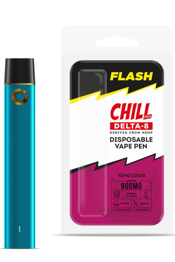 King Louie Delta 8 THC - Disposable - Chill Plus - 900mg