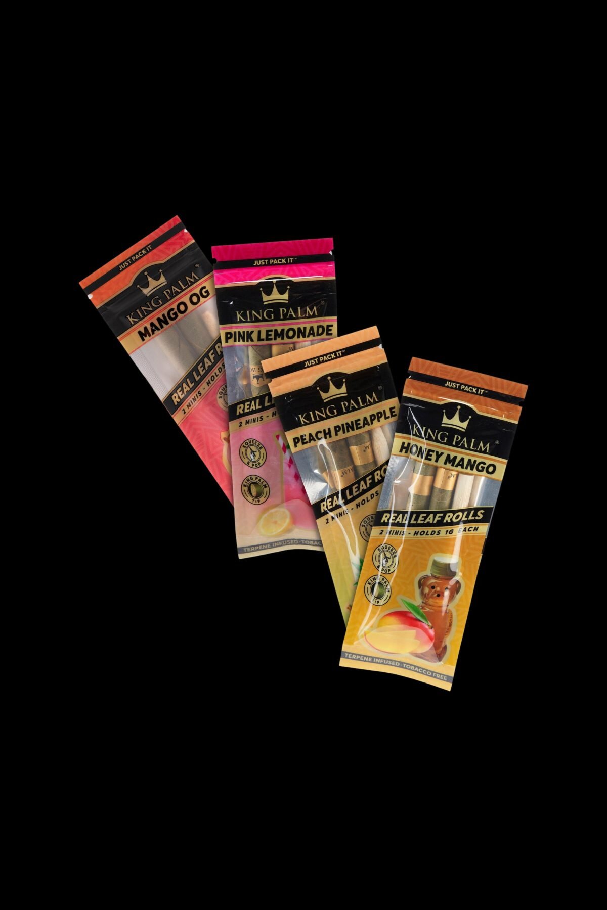 King Palm Flavor Mini Pre Rolled Leaf Tubes - Combo Pack