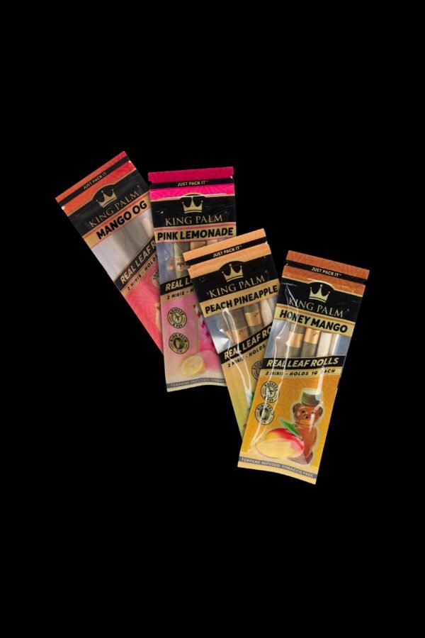 King Palm Flavor Mini Pre Rolled Leaf Tubes - Combo Pack