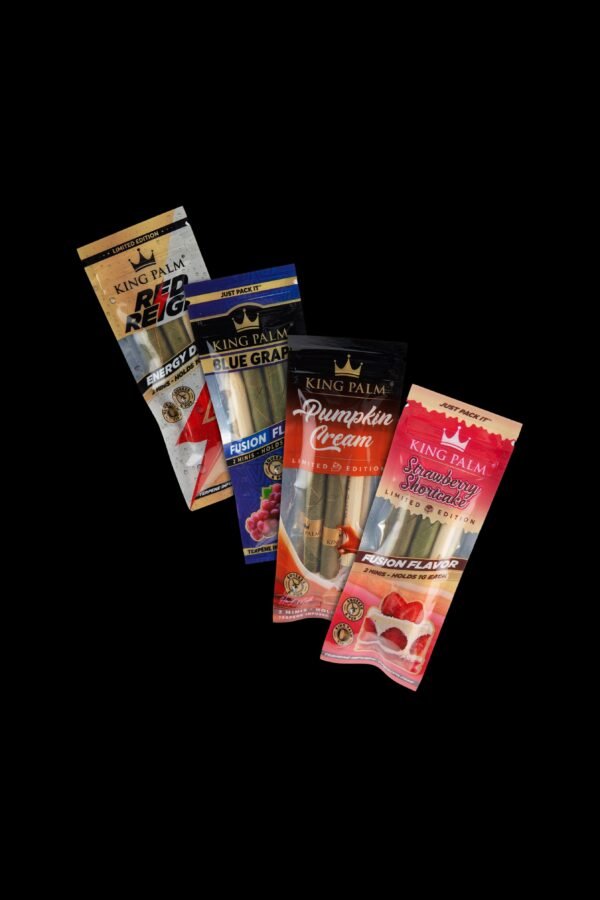 King Palm Flavor Mini Size Pre Rolled Leaf Tubes - Combo Pack