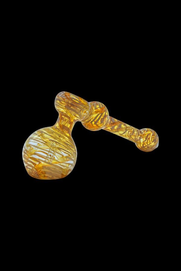 LA Pipes Fumed Hammer Bubbler Pipe - The Full Rake
