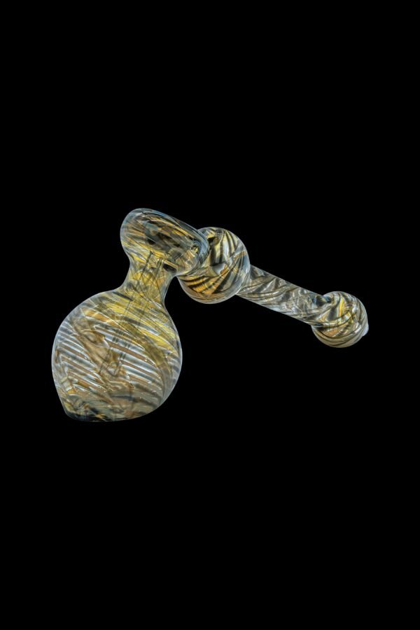 LA Pipes Fumed Hammer Bubbler Pipe - The Full Rake