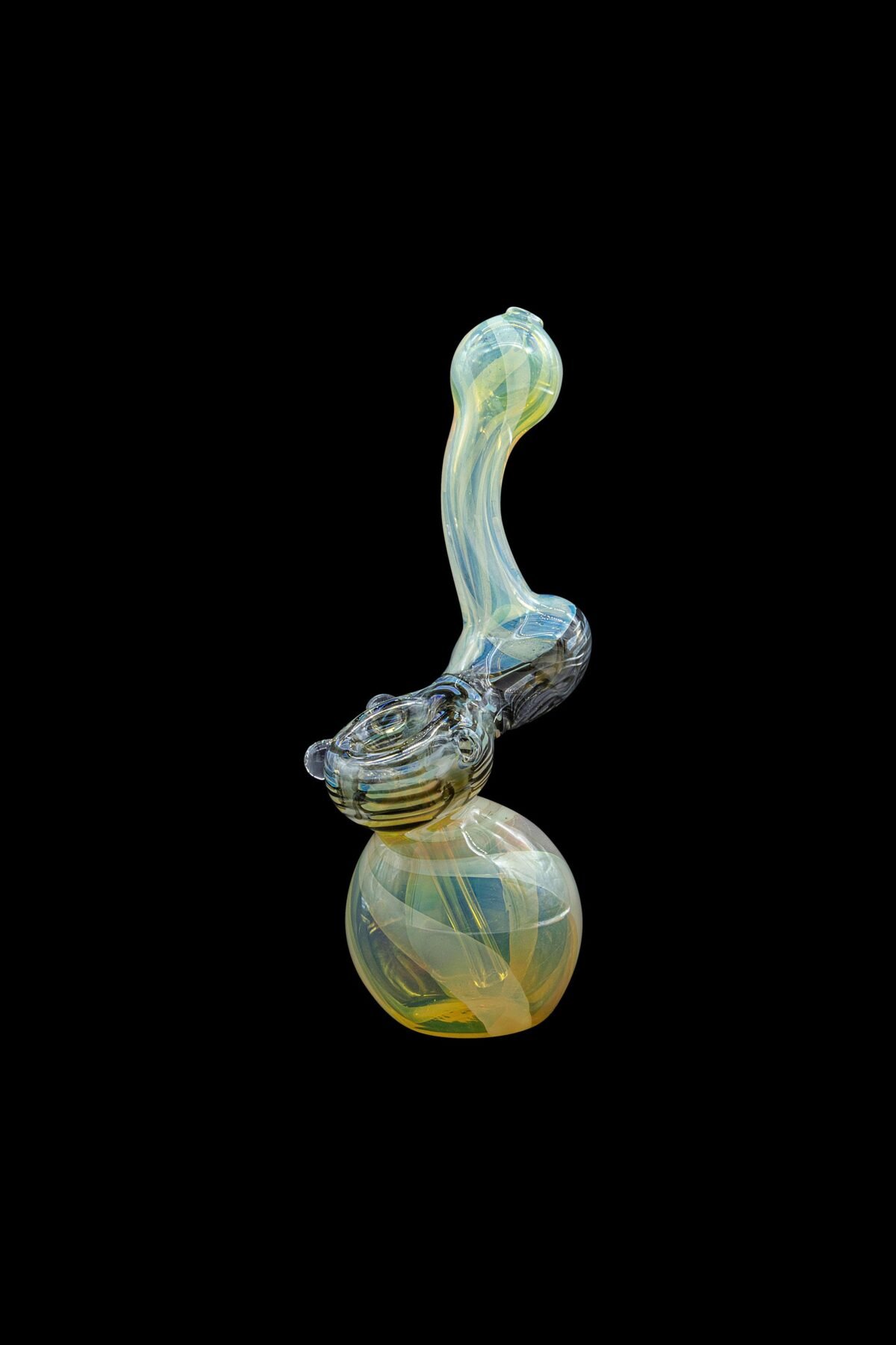 LA Pipes Fumed Sherlock Bubbler - The Rake Bubb
