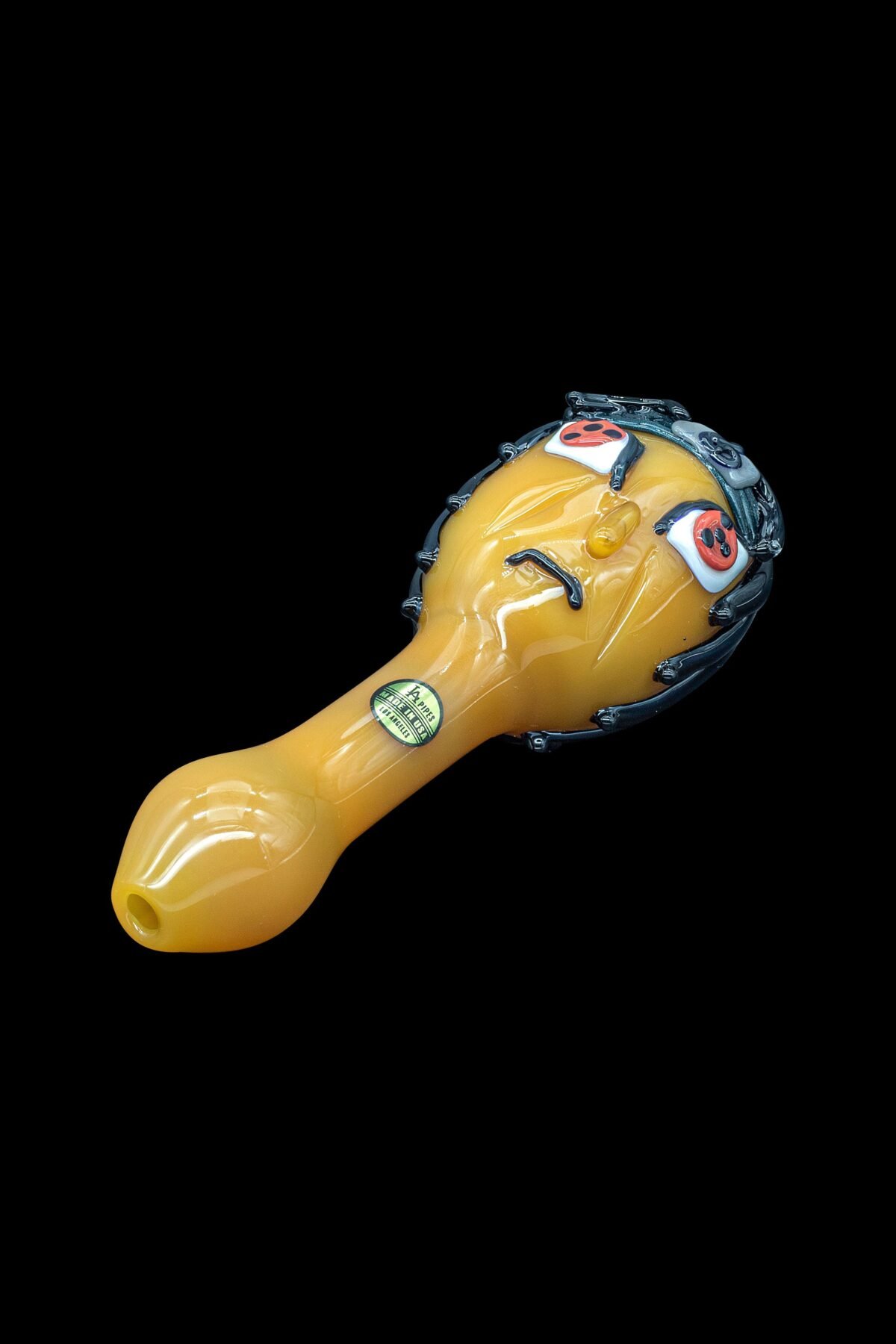 LA Pipes ""Itachi Uchiha Smokes"" Glass Pipe