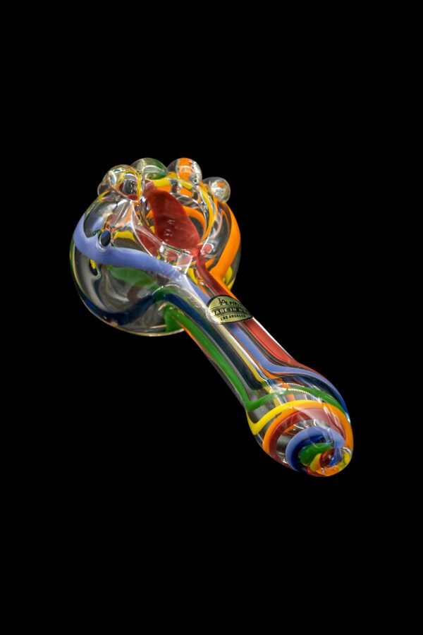LA Pipes ""Rainbow"" Spoon Pipe
