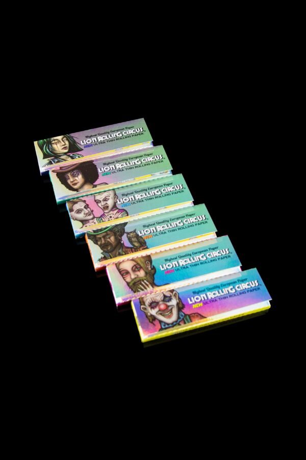 Lion Rolling Circus Silverline Ultra Thin 1 1/4 Rolling Papers
