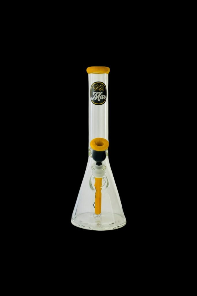 MAV Glass Chiquita Accented Beaker Bong