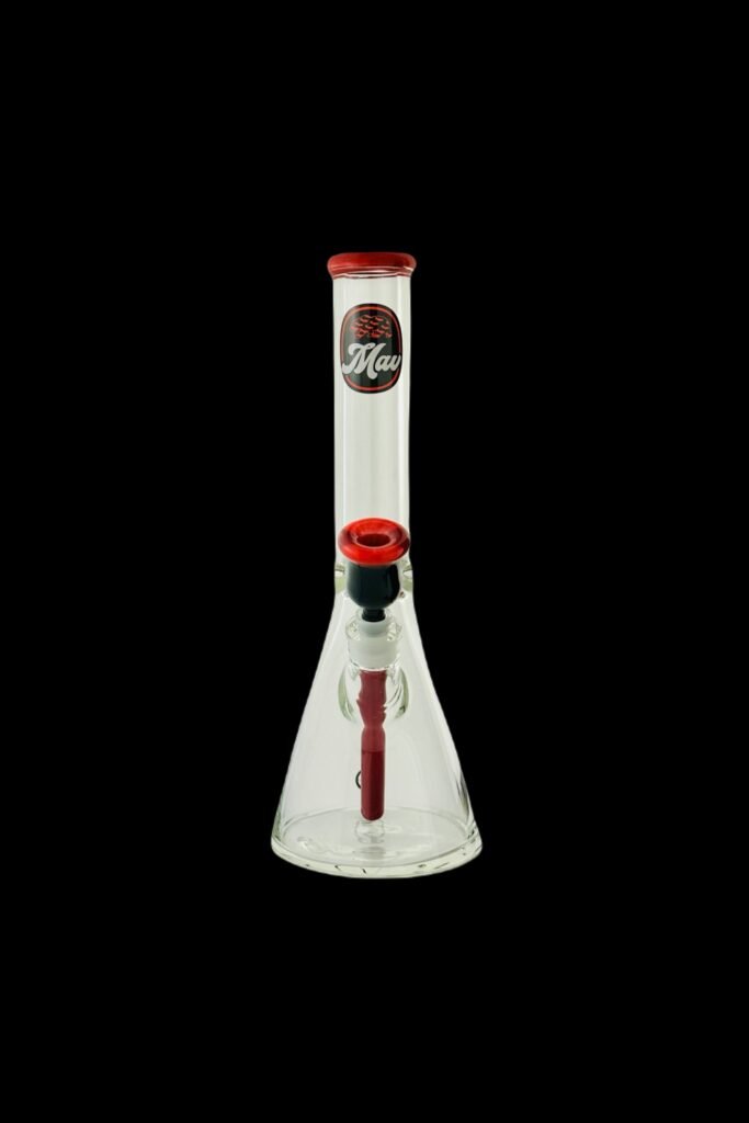 MAV Glass Chiquita Accented Beaker Bong