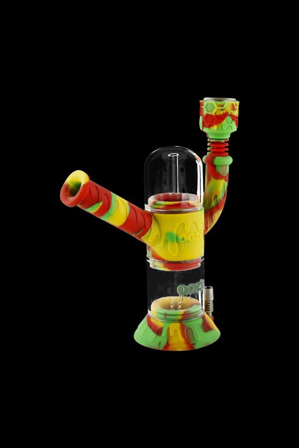 Ooze ""Cranium"" Silicone 4-in-1 Glass Water Pipe