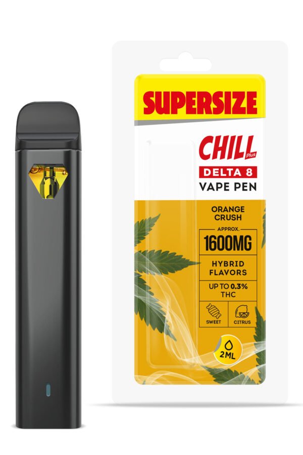 Orange Crush Delta 8 THC - Disposable - Chill - 1600mg