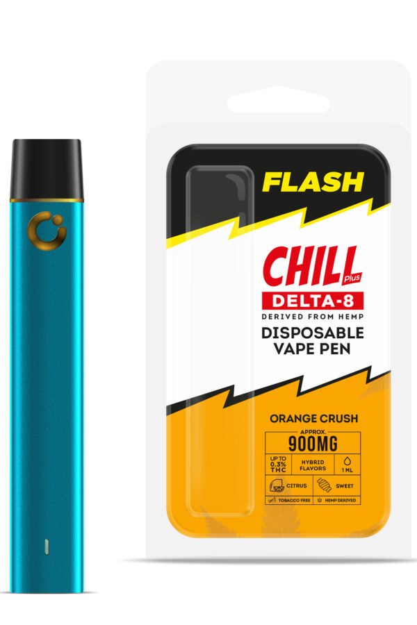 Orange Crush Delta 8 THC - Disposable - Chill - 900mg