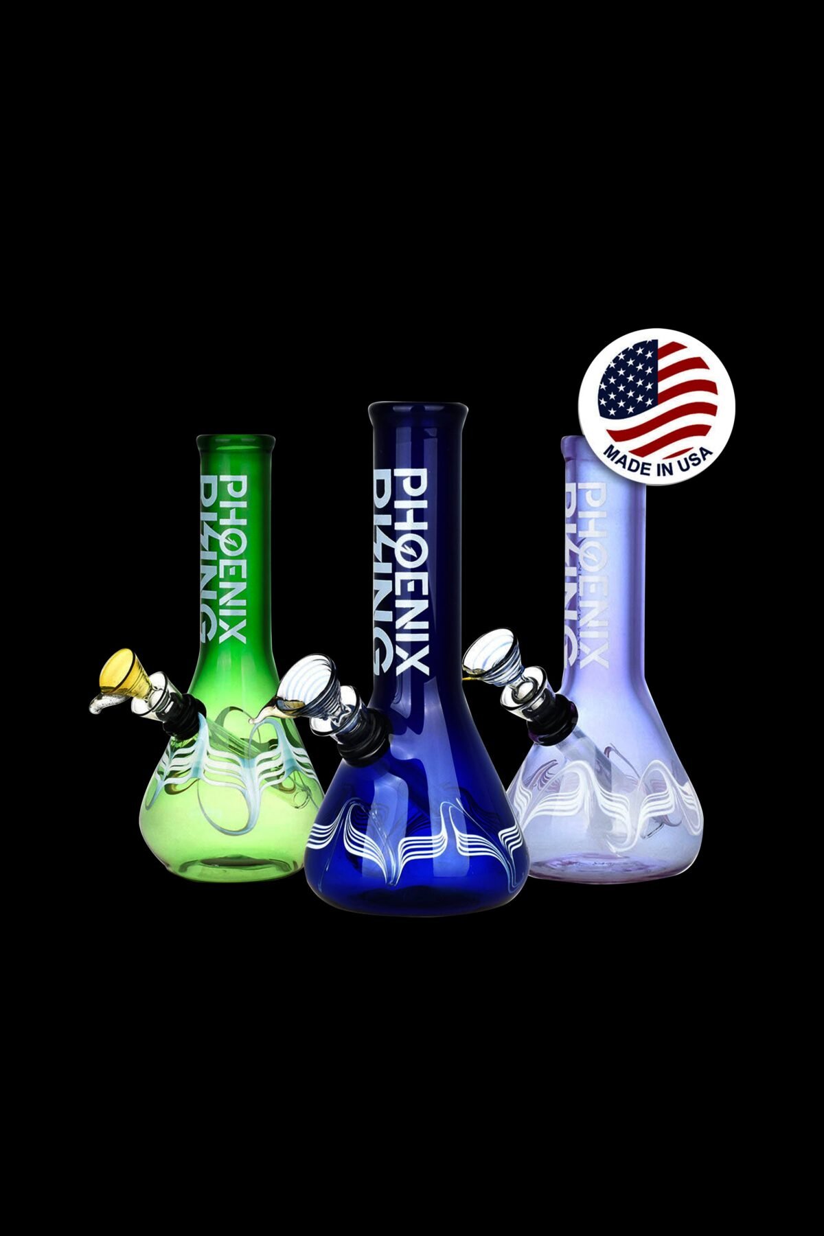 Phoenix Rising Beaker Base Water Pipe
