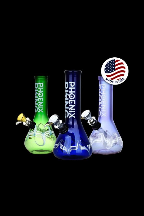 Phoenix Rising Beaker Base Water Pipe